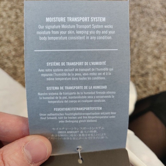 Under Armor New Women's Slider Shorts White Padded Size XXL Light Compression - Picture 9 of 9